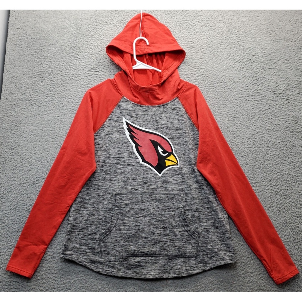 NFL Arizona Cardinals Carl‎ Banks G-III 4Her Hoodie Football Youth XL Multi EUC